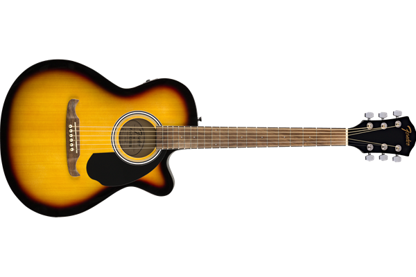 FA-135CE Concert, Walnut Fingerboard, Sunburst