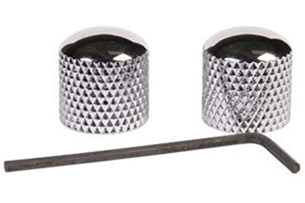 Telecaster Knobs 2pk Chrome