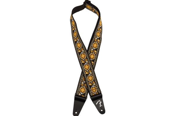 Pasadena Woven Strap, Yellow Lotus, 2"