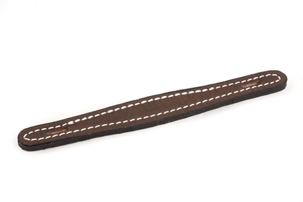 Pure Vintage Amplifier Handle, 9", Brown Leather