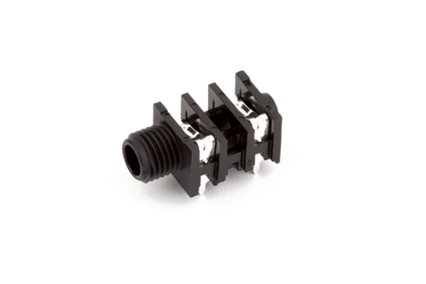 Mono R/A Amp Jack, 4-Pin