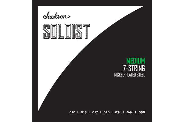 Jackson® Soloist™ Strings 7 String, Medium .010-.058