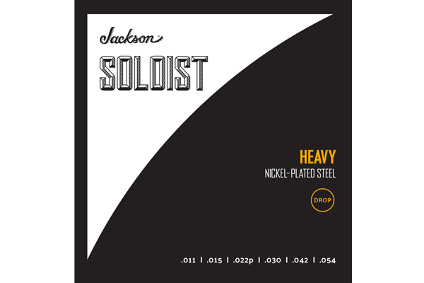 Jackson® Soloist™ Strings, Drop Heavy .011-.054