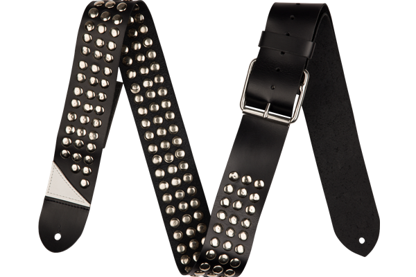 Jackson® Stud Leather Strap, Black, 2.5"