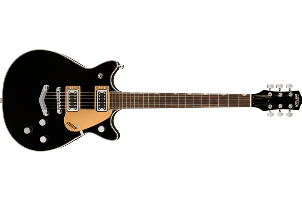 G5222 Electromatic® Double Jet™ BT with V-Stoptail, Laurel Fingerboard, Black