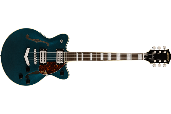 G2655 Streamliner™ Center Block Jr. Double-Cut with V-Stoptail, Laurel Fingerboard, Midnight Sapphir