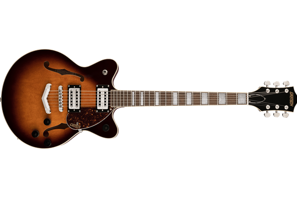 G2655 Streamliner™ Center Block Jr. Double-Cut with V-Stoptail, Laurel Fingerboard, Forge Glow Maple