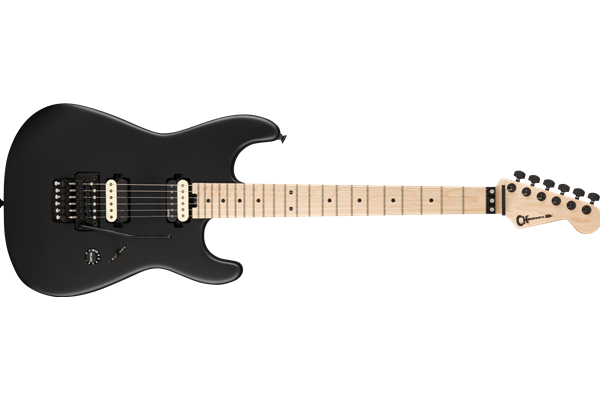 Jim Root Signature Pro-Mod San Dimas® Style 1 HH FR M, Maple Fingerboard, Satin Black