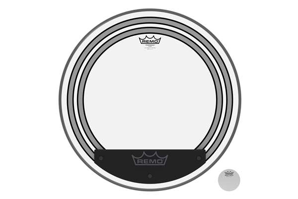 20" Clear Powersonic Bass Drum Head - 12/22