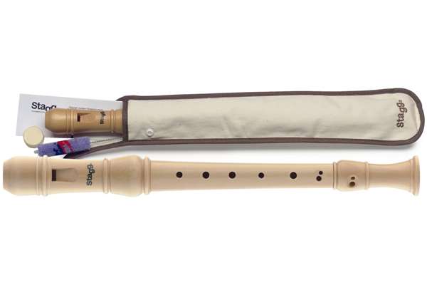 Baroque Soprano Maple Recorder With Bag