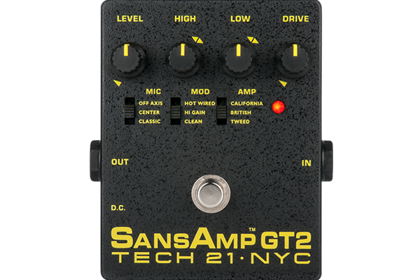 SansAmp GT Guitar Drive & Cab Sim w/EQ