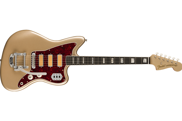 Gold Foil Jazzmaster®, Ebony Fingerboard, Shoreline Gold