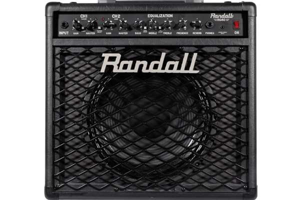 Randall 80w 1x12" Guitar Combo Amplifier, Black
