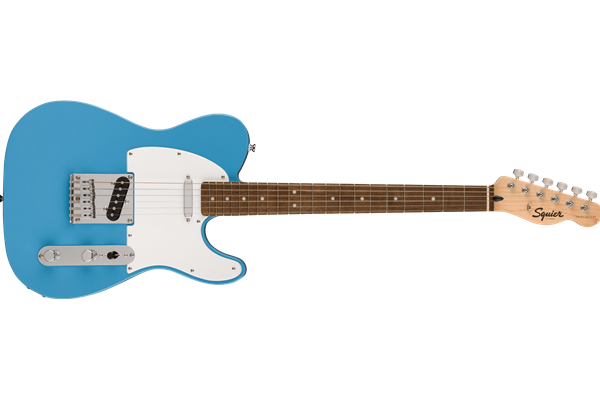 Squier Sonic® Telecaster®, Laurel Fingerboard, White Pickguard, California Blue